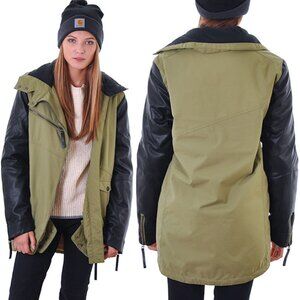 CLWR Colourwear Asymmetrical Full Zip Slash Jacket